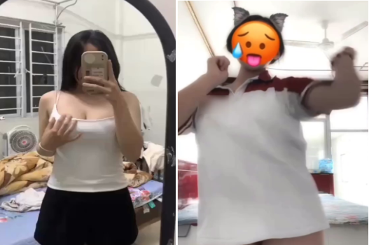 Clip 18+ Việt Nam nữ sinh ngực lớn lồn múp