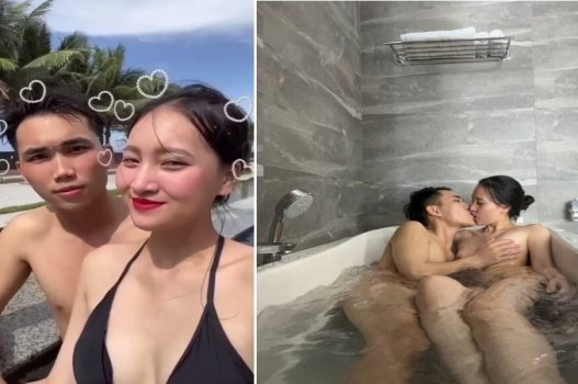 Hạ My ân ái nồng cháy cùng anh người yêu lực lưỡng