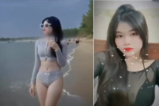 Mỹ Duyên yêu đương mãnh liệt trên bãi biển với sếp
