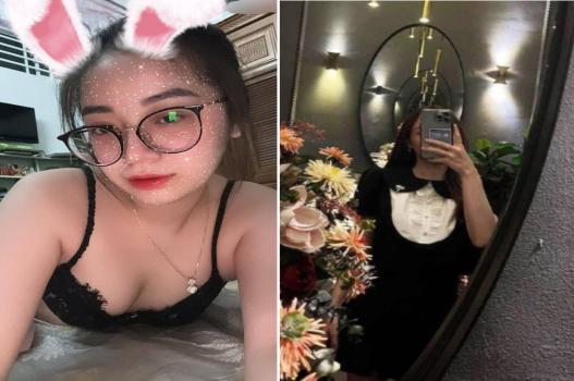 Nện em phê lòi mải mê bóng cười