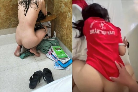 Nữ sinh THPT Trần Văn Thành vào nhà nghỉ chuẩn bị bài vở