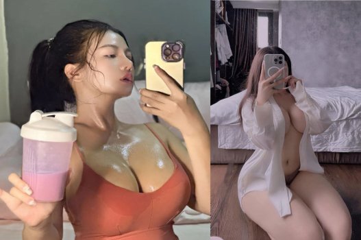 Quyến luyến với cô nàng gym có vòng một đẹp