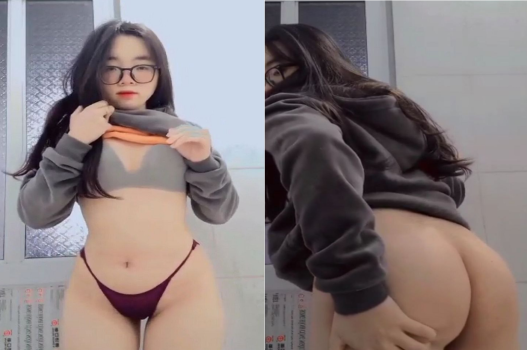 Sex cùng em gái trẻ cận thị mông bự quyến rũ