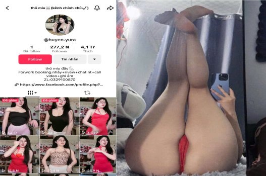 Thỏ Miu nhảy múa cực kỳ sung lắc